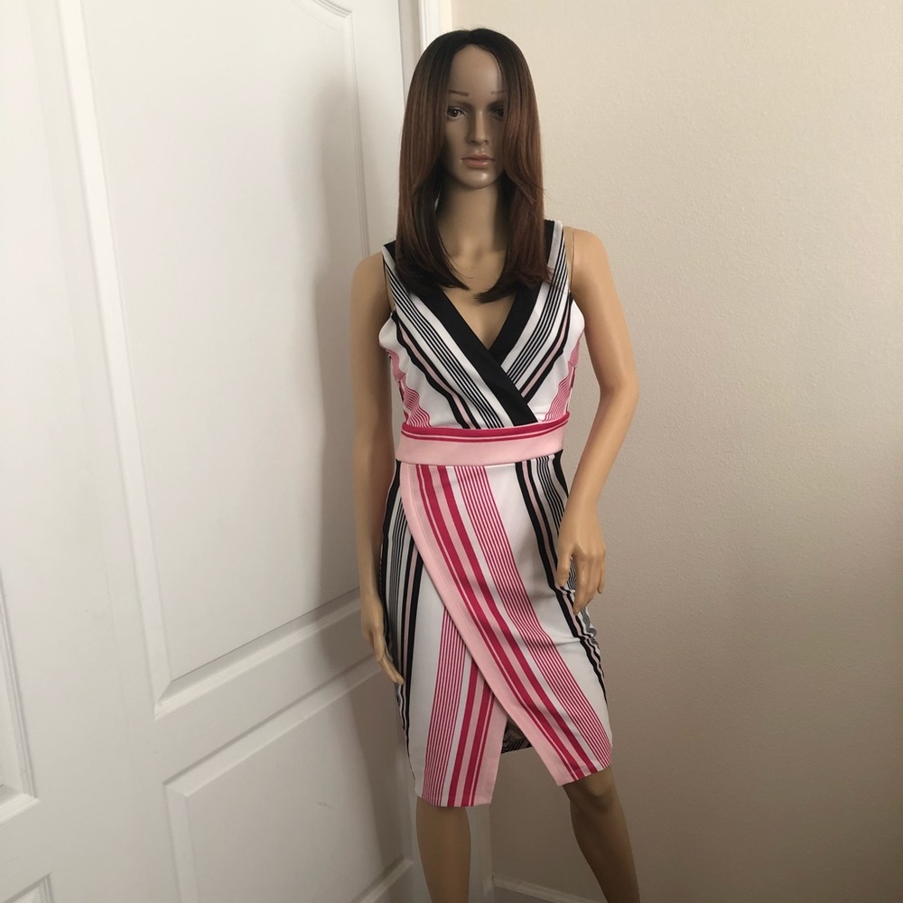 Striped Scuba Dress size XS